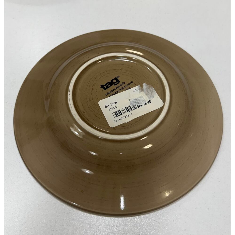 New TAG Tan Salad Plate. KT171 - Picture 2 of 3